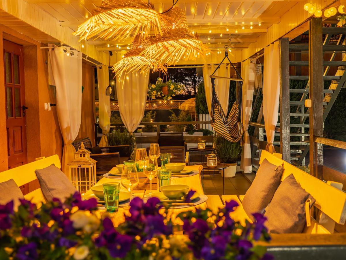 Domek Inosasino Z Basenem I Sauna Extérieur photo